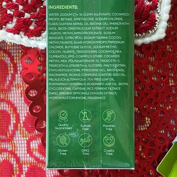 Brand New Raw Batana Oil & Strengthening Shampoo Set w/ Goody Detangling Brush - Picture 5 of 13